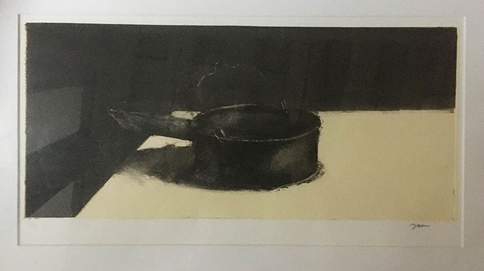 Œuvre de Gérard JAN (monotype)