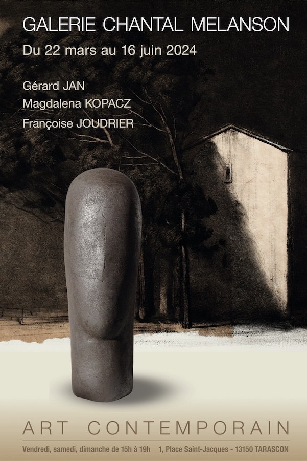 Expo Gérard Jan, Magdalena Kopacz, Françoise Joudrier